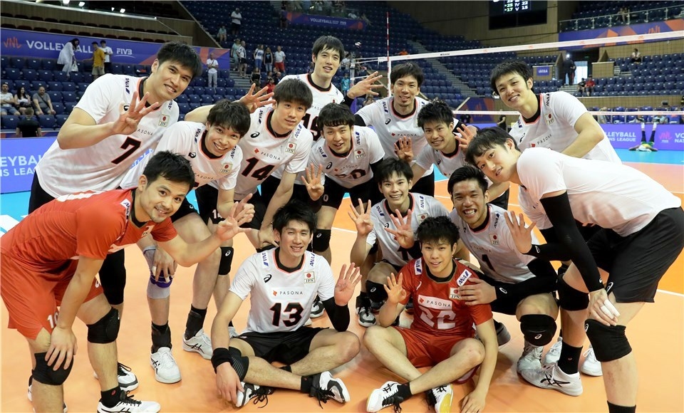 Волейболистите от националния отбор на Япония постигна втора победа на