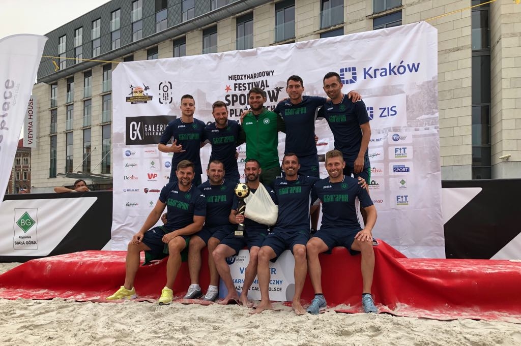 Националният отбор на България по плажен футбол победи за втори