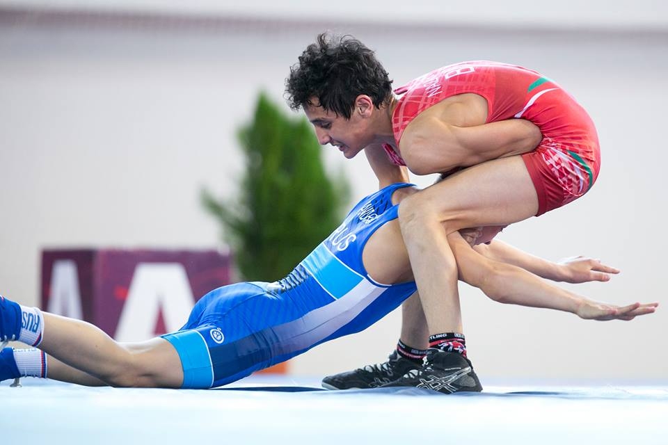 Европейският шампион за 2018 а Едмонд Назарян се бори в по горната