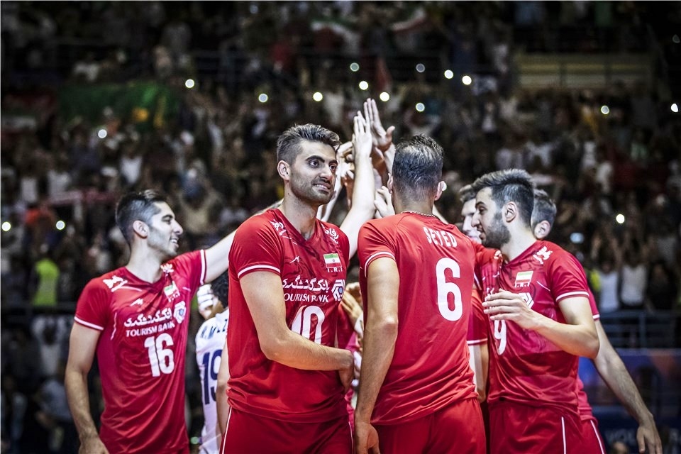 Националният волейболен отбор на Иран стана първият тим, който се