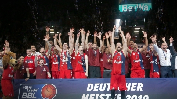 Байерн (Мюнхен) спечели титлата в баскетболната Бундеслига за пети път