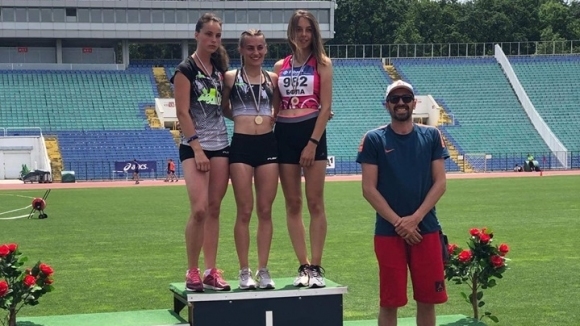 Мартина Писачева (Локомотив-Пловдив) спечели три златни медала в спринта на
