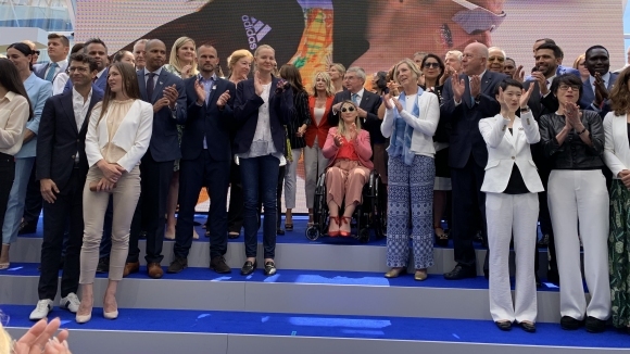 Председателят на БОК Стефка Костадинова бе част от специалните гости