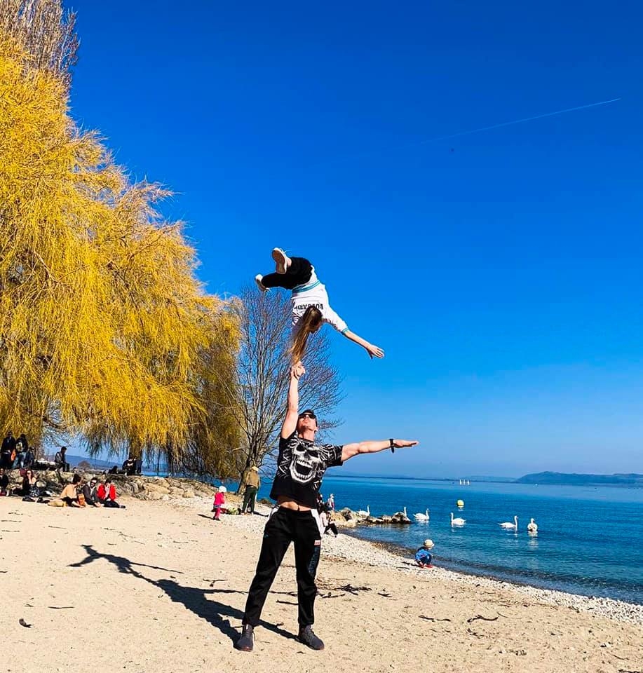 Двойният шампион в спортната акробатика от младежките олимпийски игри в