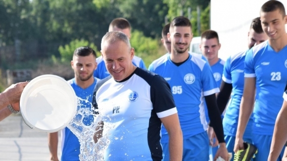 Старши-треньорът на Черноморец (Бургас) Радостин Кишишев не скри оптимизма си