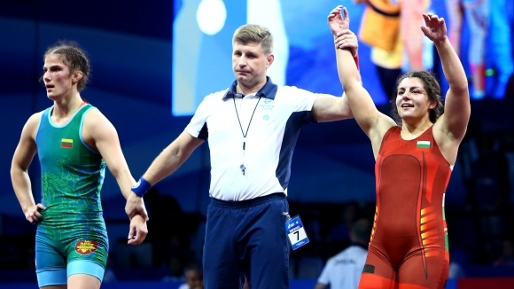 София Георгиева спечели бронзов медал в турнира по борба за