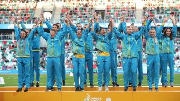 Отборът на Украйна победи домакините от Беларус в атлетическия финал
