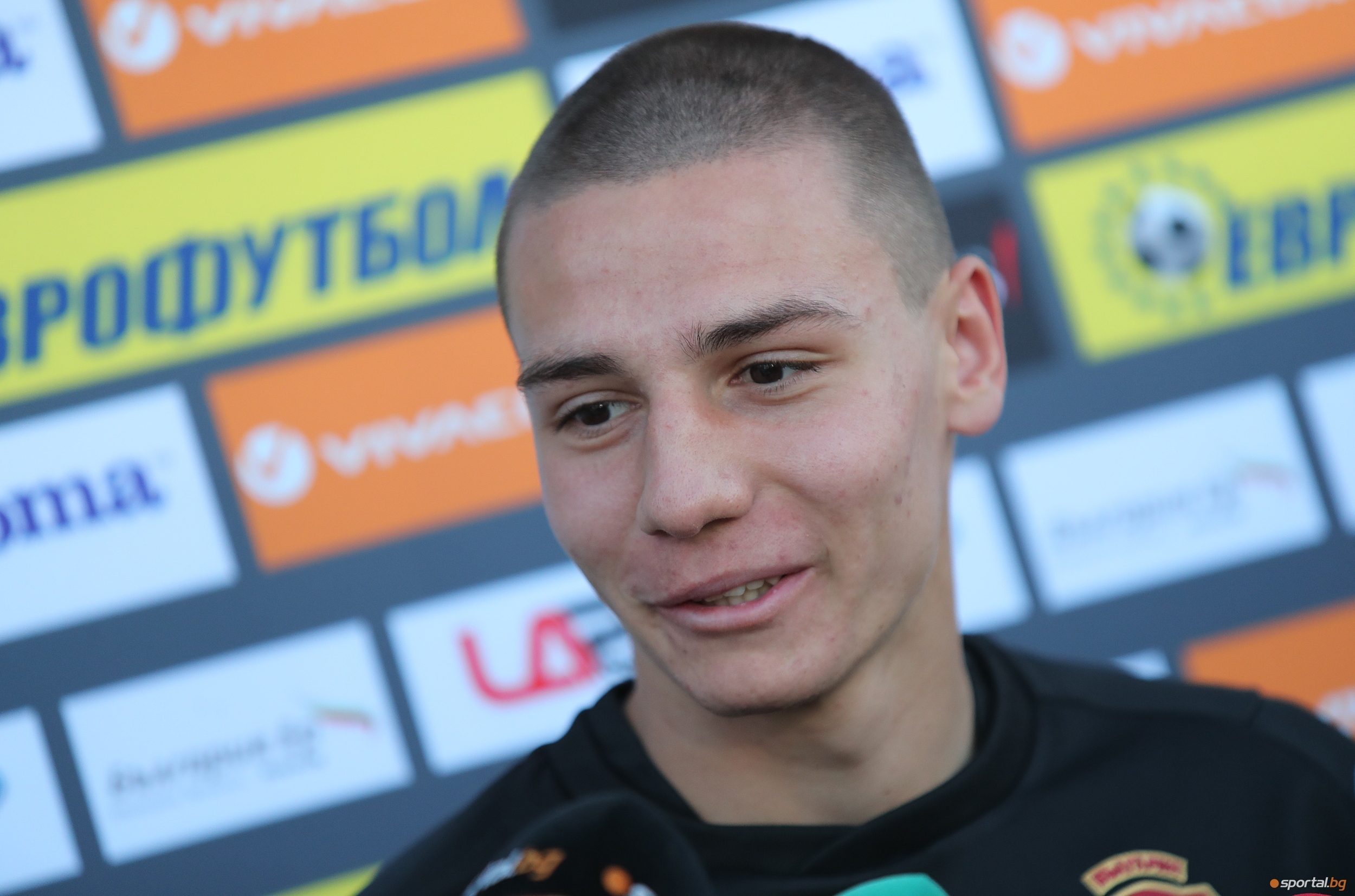 Един от младите таланти в българския футбол 18 годишният защитник