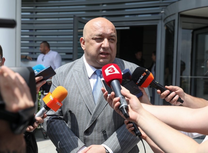 Спортният министър Красен Кралев се ядоса по повод съдийската сеч