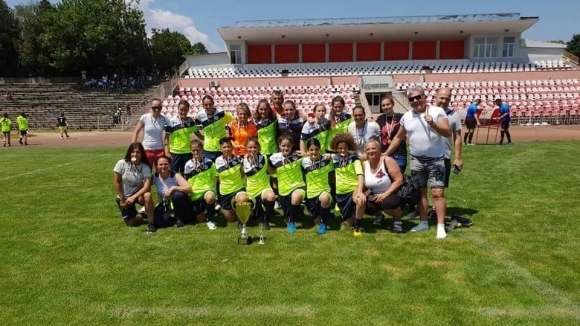 Отборът на ФК ЛП Суперспорт станаха шампионки на България за