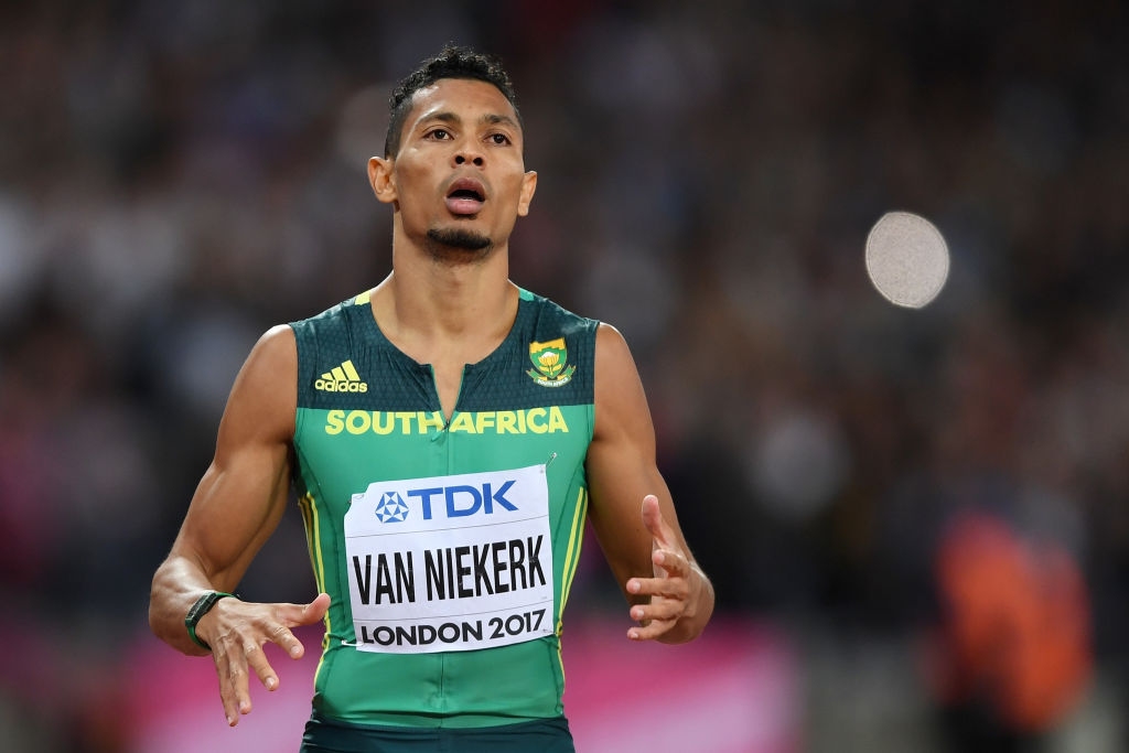 Олимпийският и световен шампион на 400 метра Уейд ван Нийкерк