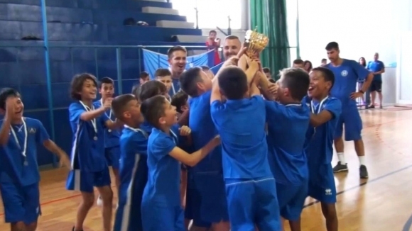 Децата на Левски с треньор Данаил Иванов спечелиха турнира Atermon Youth