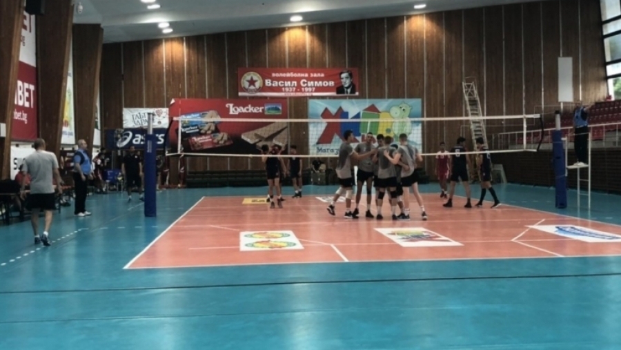 Волейболистите от националния отбор на България за юноши под 19