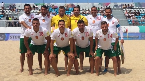 Националният отбор на България по плажен футбол победи с 4 3