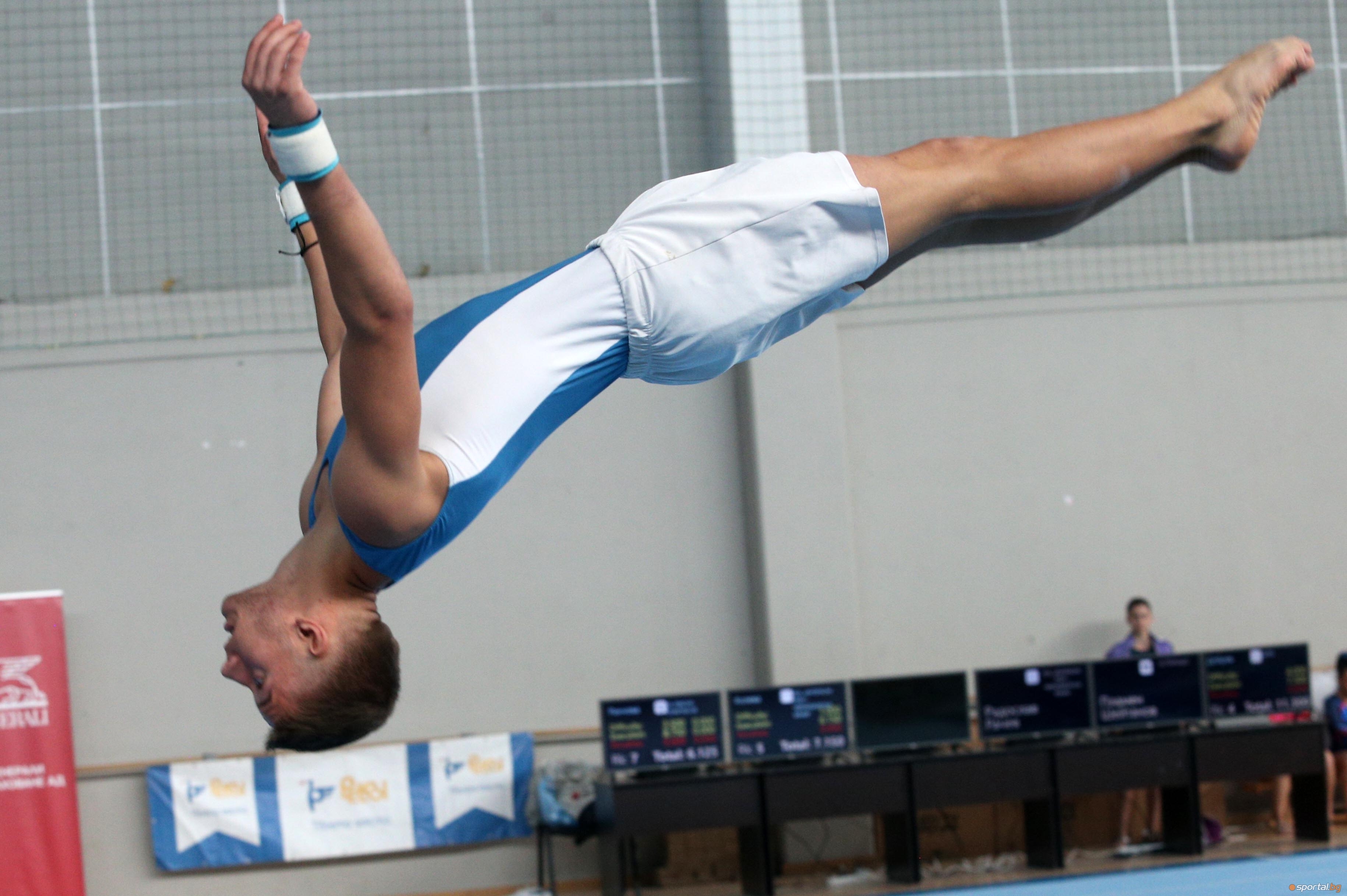 Гимнастиците на Интерком груп Черноморски юнак спечелиха пет отборни титли