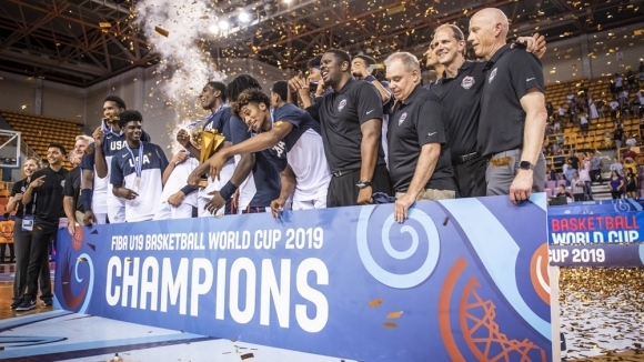 Отборът на САЩ стана световен шампион по баскетбол за юноши