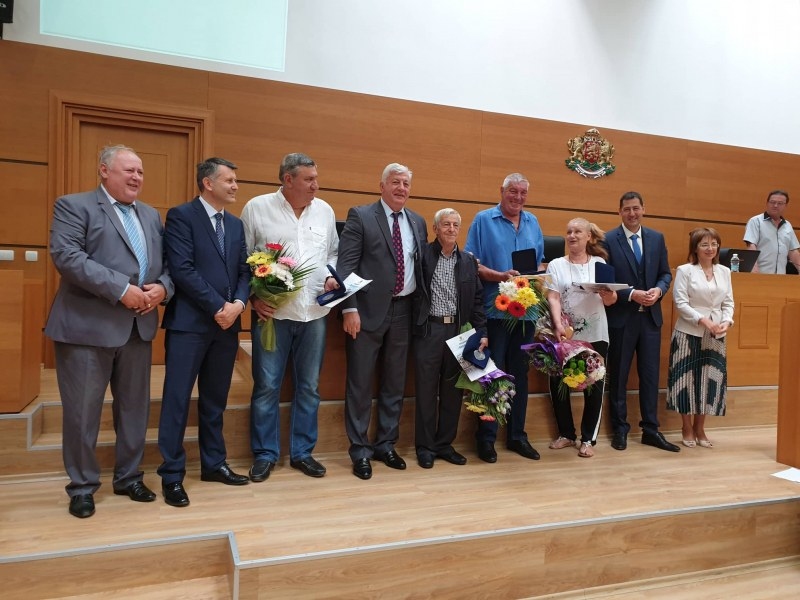 Спортни легенди от Пловдив получиха Почетен знак на град Пловдив