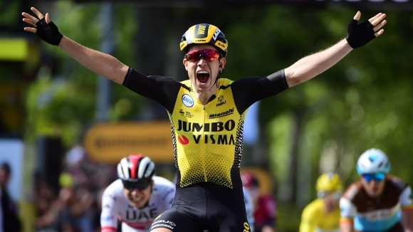 Белгиецът Воут ван Ерт спечели десетия етап от колоездачната Обиколка