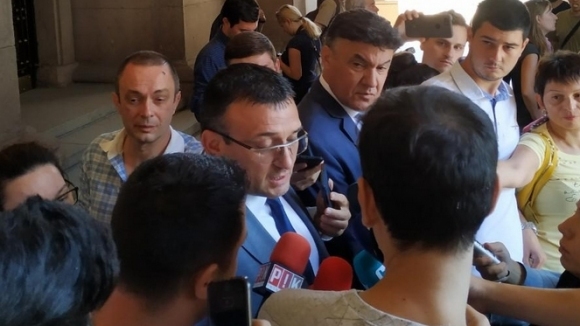 Министърът на вътрешните работи - Младен Маринов, бе гост в