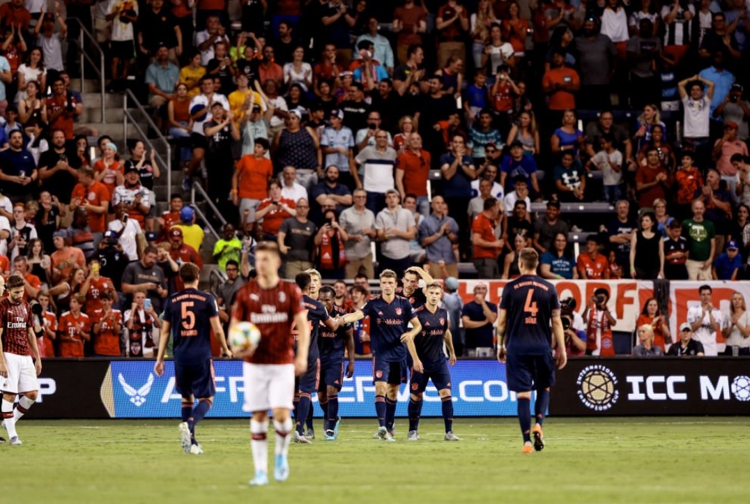 Отборът на Байерн Мюнхен победи Милан с 1 0 в двубой
