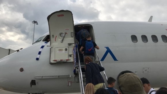 Oтборът на Левски замина за Кипър където утре ще се