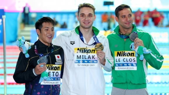 Унгарецът Крищоф Милак постави нов световен рекорд на 200 метра