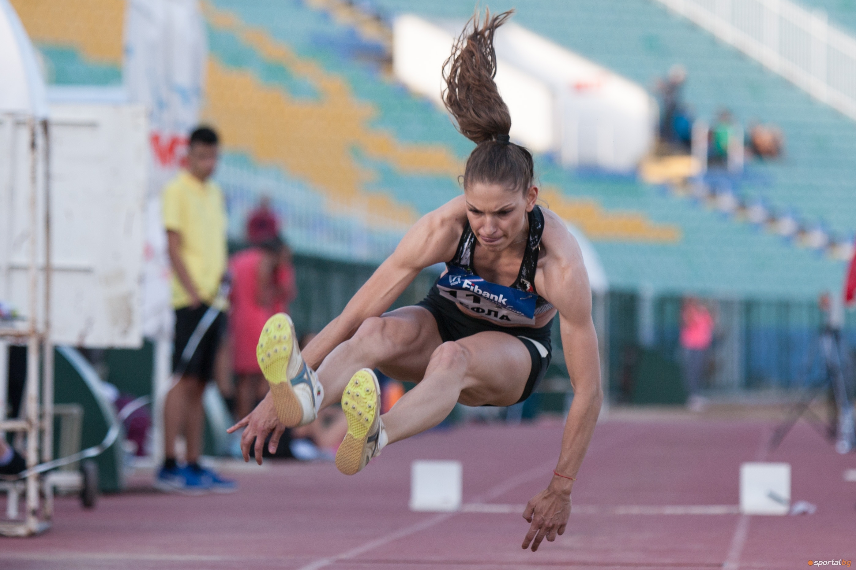 Габриела Петрова Локомотив Пловдив стана шампионка на България в тройния скок