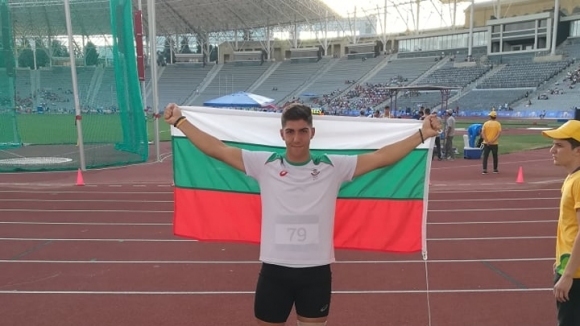 Валентин Андреев донесе първа титла на България от Европейския младежки