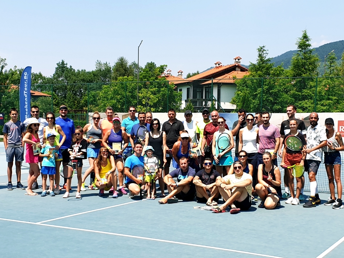 С много тенис, голф и боулинг разпуснаха участниците в седмото