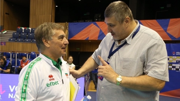 Вицепрезидентът на Българската федерация по волейбол БФВ Любо Генев говори