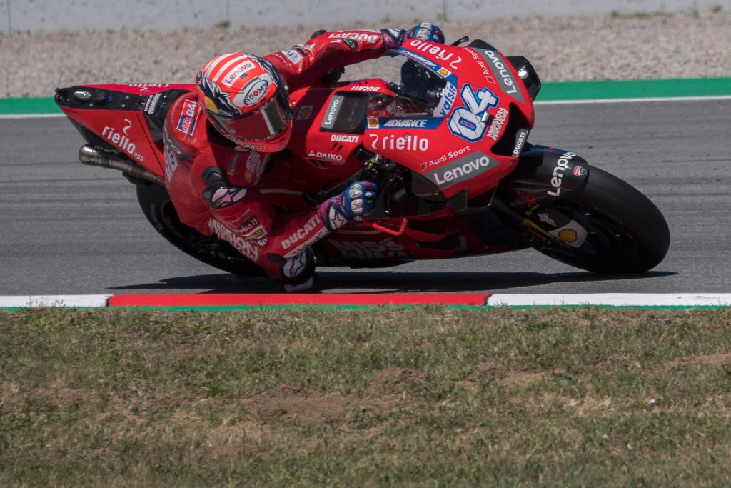 Пилотът на Ducati в MotoGP Андреа Довициозо оглави първата свободна
