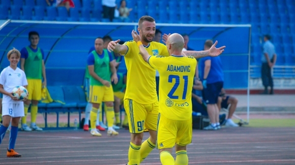Българският нападател Мартин Тошев вкара нов гол в първенството на