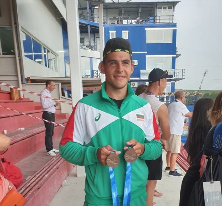 Ангел Кодинов спечели бронзов медал в дисциплината 200 метра едноместно