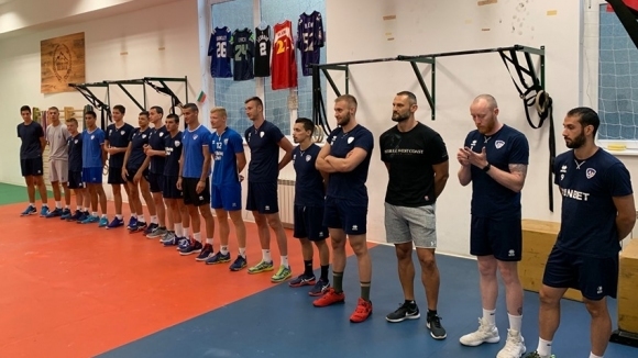 Мъжкият отбор на Левски София започна подготовката си за новия