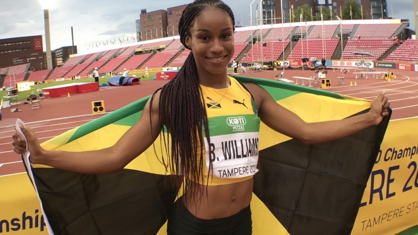 Изгряващата нова звезда в женския ямайски спринт Бриана Уилямс разкри