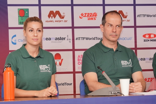 Организаторите на супер турнира по тенис на маса 2019 ITTF