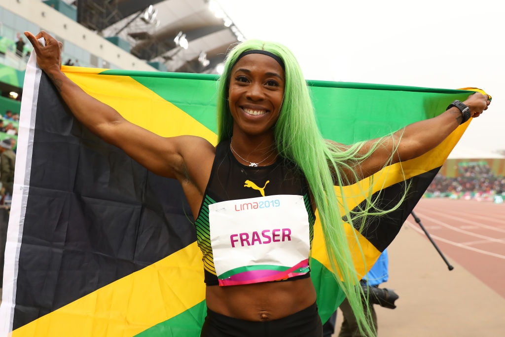 Една от най успешните спринтьорки в историята на Ямайка Шели Ан Фрейзър Прайс