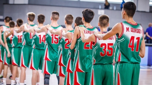 Националният отбор на България за момчета до 16 години допусна