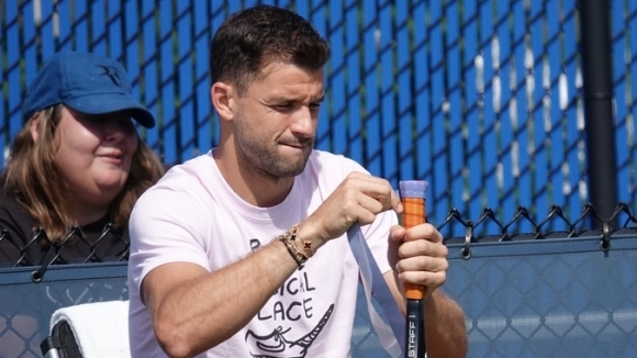 Най добрият български тенисист Григор Димитров тренира комбинации в Ню Йорк