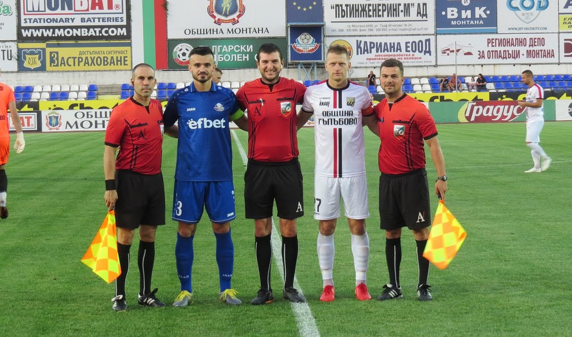Отборът на Монтана победи с 3 0 Ботев Гълъбово в мач