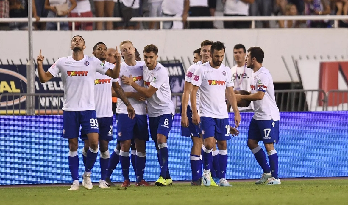Хайдук Сплит победи Динамо Загреб с 1 0 във вечното дерби