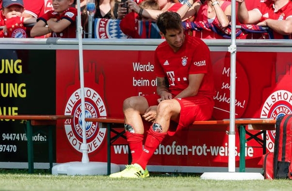 Испанският футболист на Байерн Мюнхен Хавиер Мартинес се разсърди след