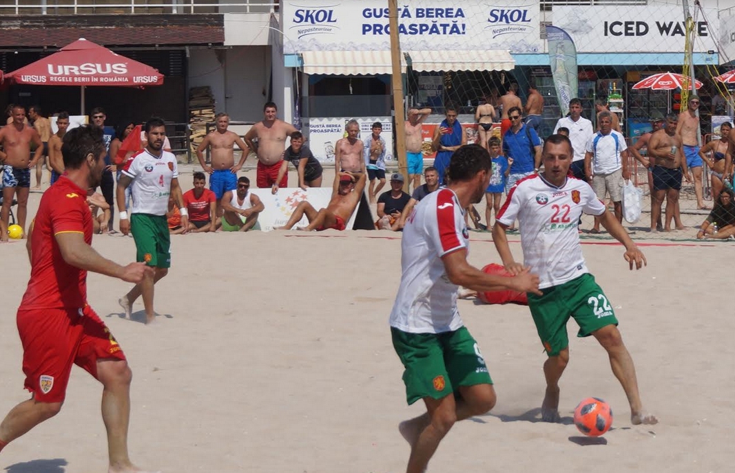 Националният отбор на България по плажен футбол записа спад в