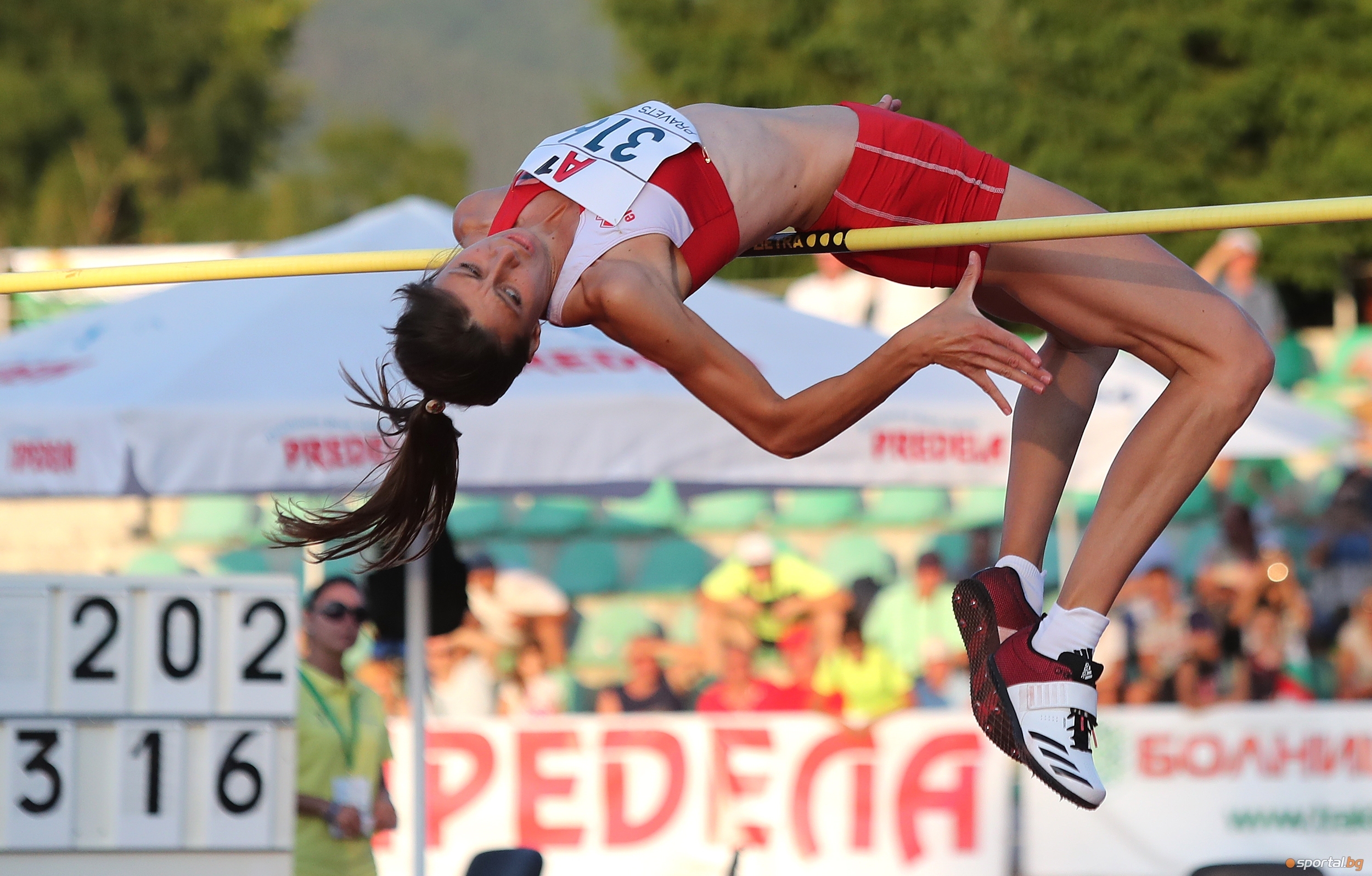 Най добрата българска състезателка в скока на височина при жените в