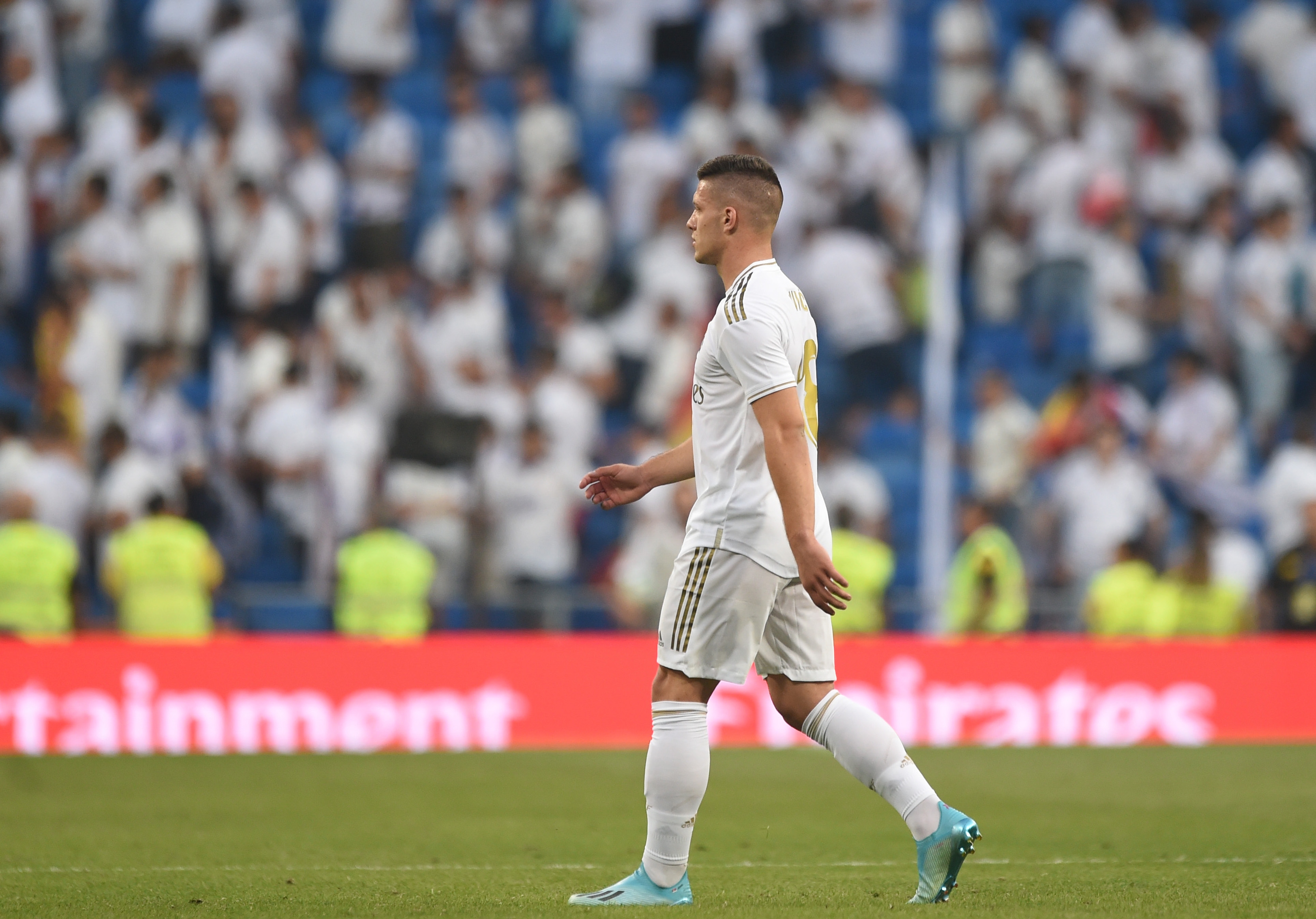 Новият нападател на Реал Мадрид Лука Йович отново е с