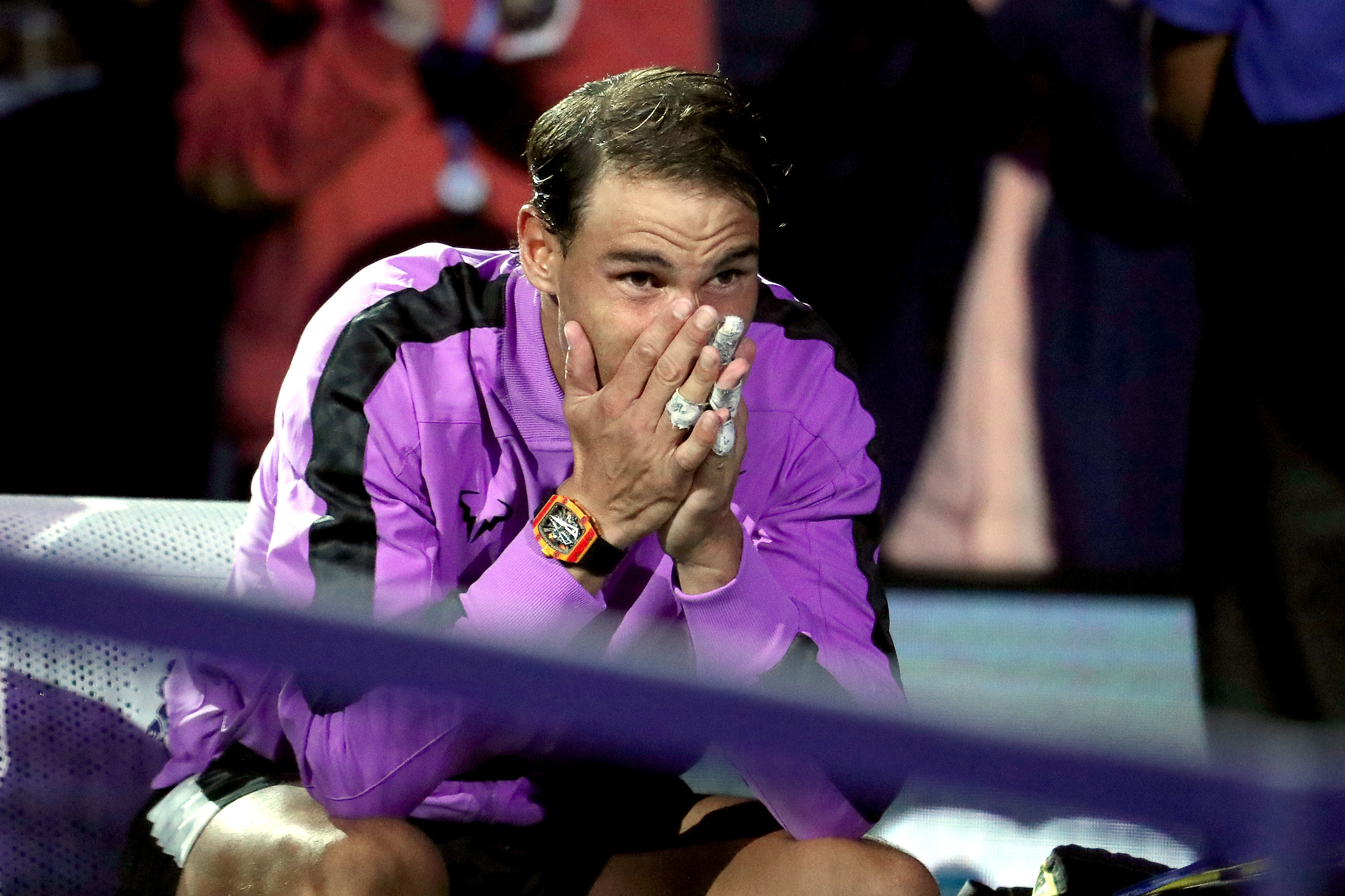 Рафаел Надал показа изключителни емоции след победата над Даниил Медведев