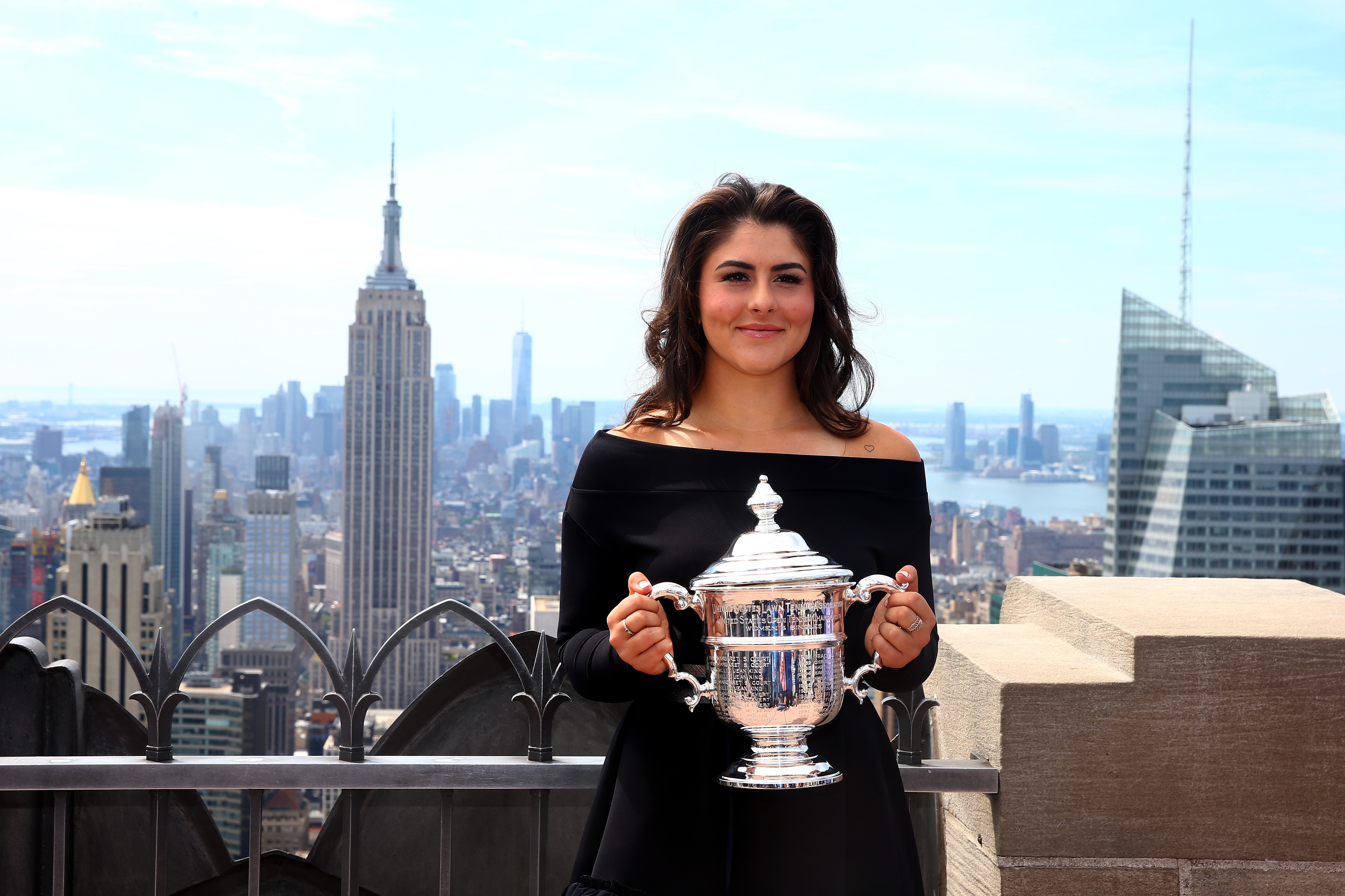 Новата шампионка на Откритото първенство на САЩ по тенис Бианка