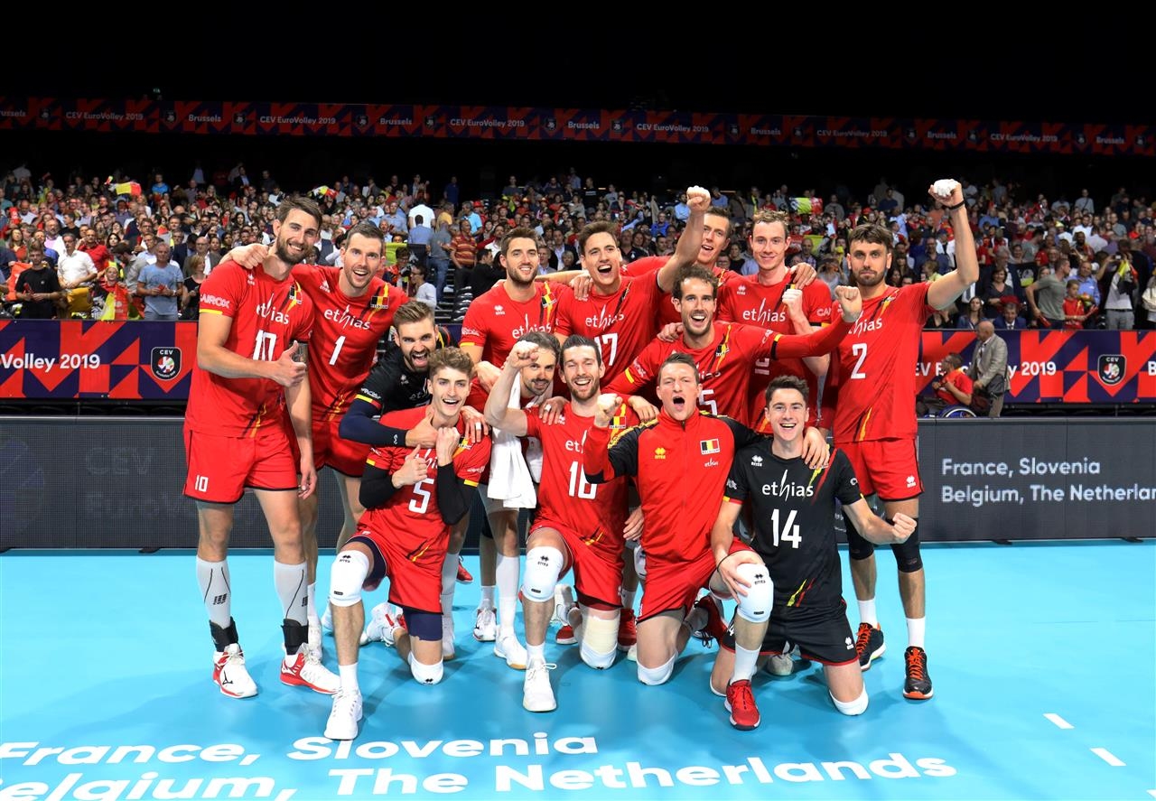 Волейболистите от националния отбор на Белгия стартираха без проблеми участието