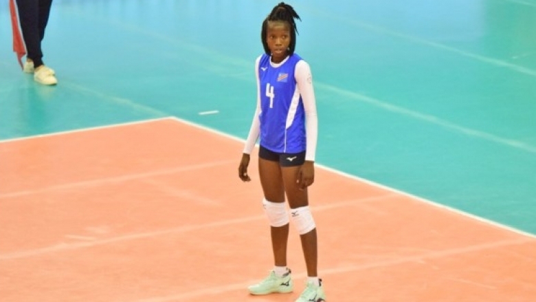13 годишна волейболистка от Конго е най младият участник на световното първенство