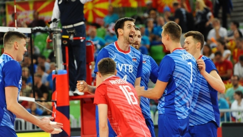 Действащият европейски шампион Русия се поздрави с трети успех на